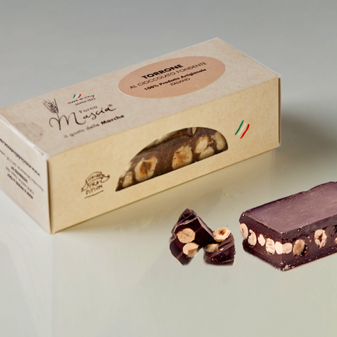 Dark Chocolate Nougat Make Italy