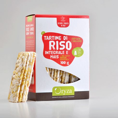 Organic gluten free rice cakes - Make Italy